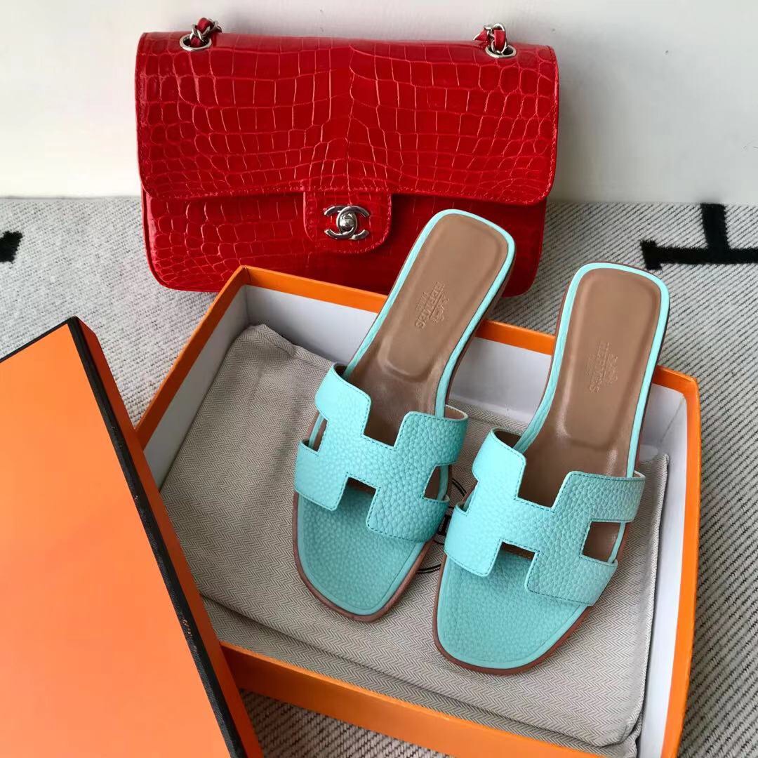 에르메스 올수공 오란 슬리퍼 샌들 토고 17